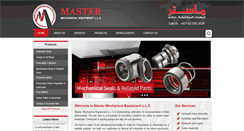 Desktop Screenshot of masteruae.com