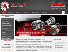 Tablet Screenshot of masteruae.com